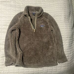 Patagonia Taupe Fleece Jacket